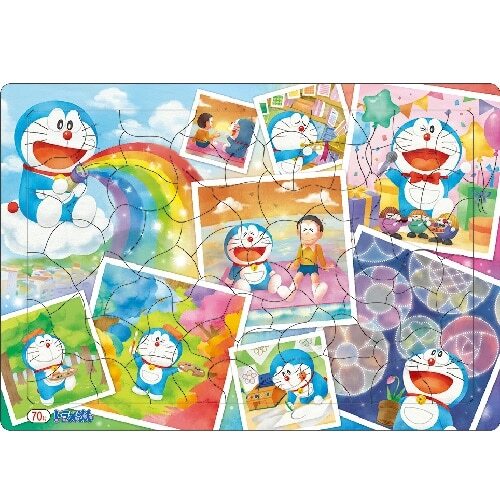 日本製 Doraemon 天才大腦拼圖70片
