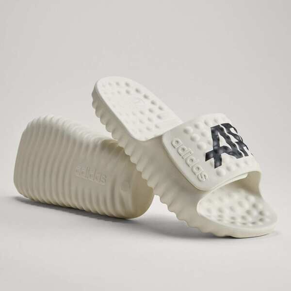 Adidas 愛迪達 Adissage 360REC Slides KI4557 男女 拖鞋 淺灰 泳池 柔軟 夏天