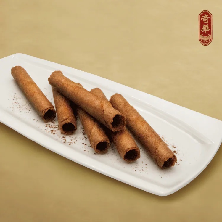 【奇華餅家】香脆蛋捲禮盒-咖啡