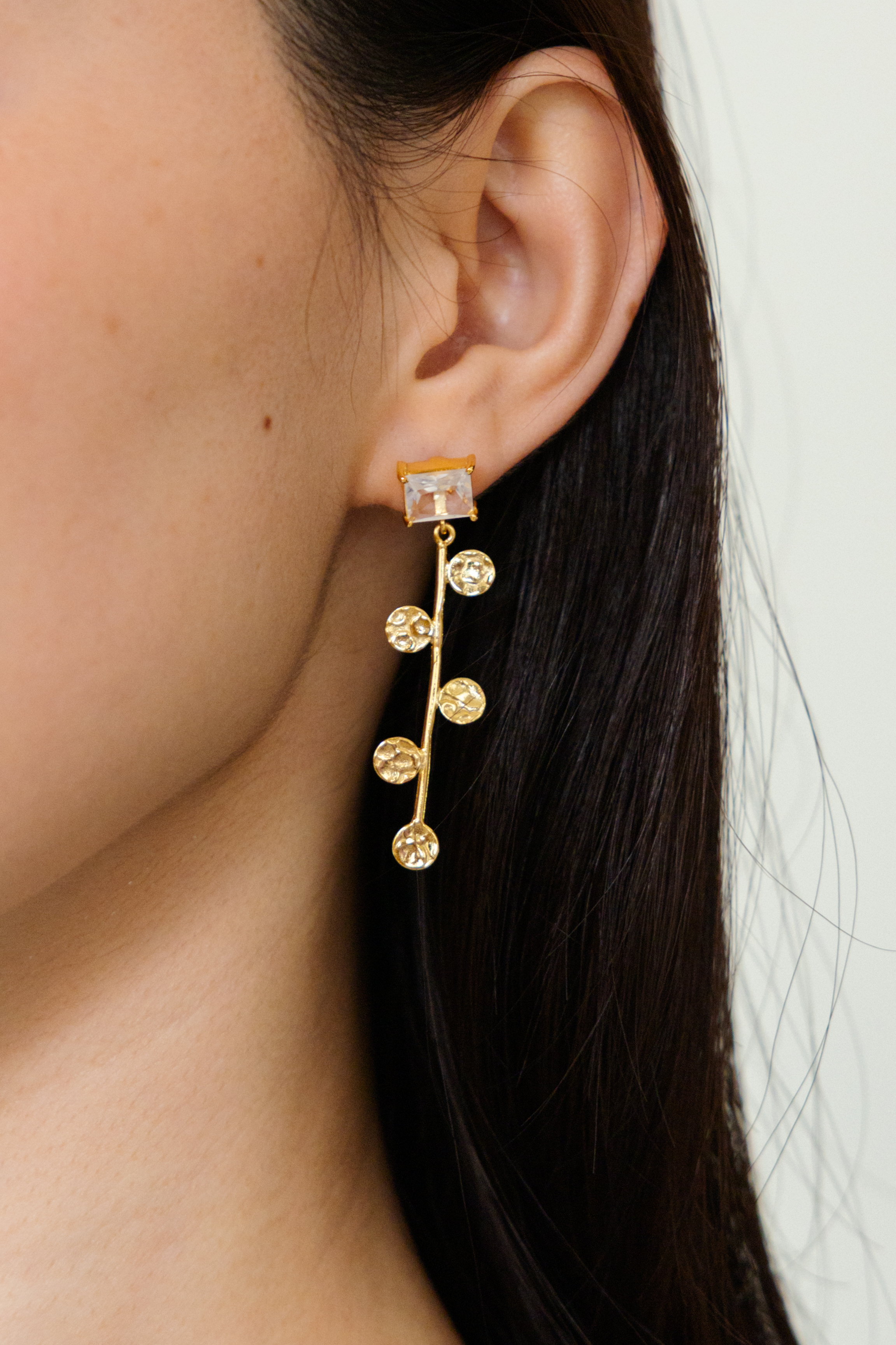 【 Jewelry 】玻璃樹耳環