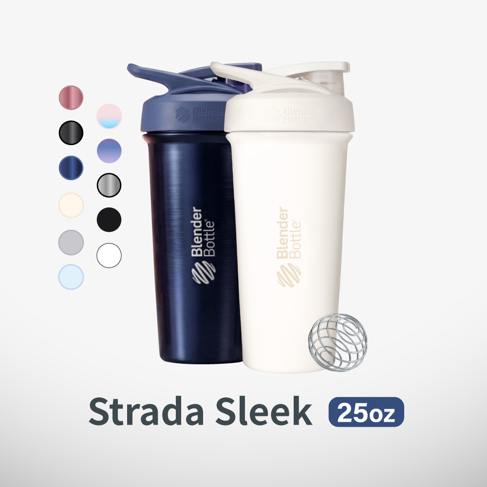 Blender Bottle® Strada Sleek 25oz | 不鏽鋼保溫保冰杯