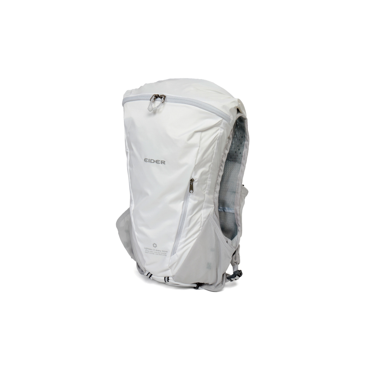 【EIDER】Flo輕量冰感後背包10L/26EDUA26B08-[澄淨白、經典黑]