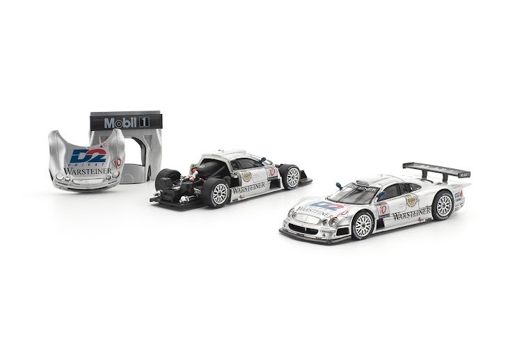 PO-$133 * POP RACE * 1:64 MERCEDES-BENZ AMG CLK GTRFIA GT CHAMPIONSHIP 1997