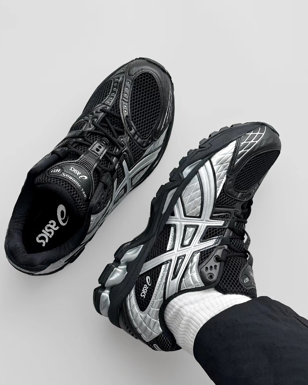 ASICS GEL-Nimbus 10.1 Black silver ｜1203A929-001 (預購Pre-order)