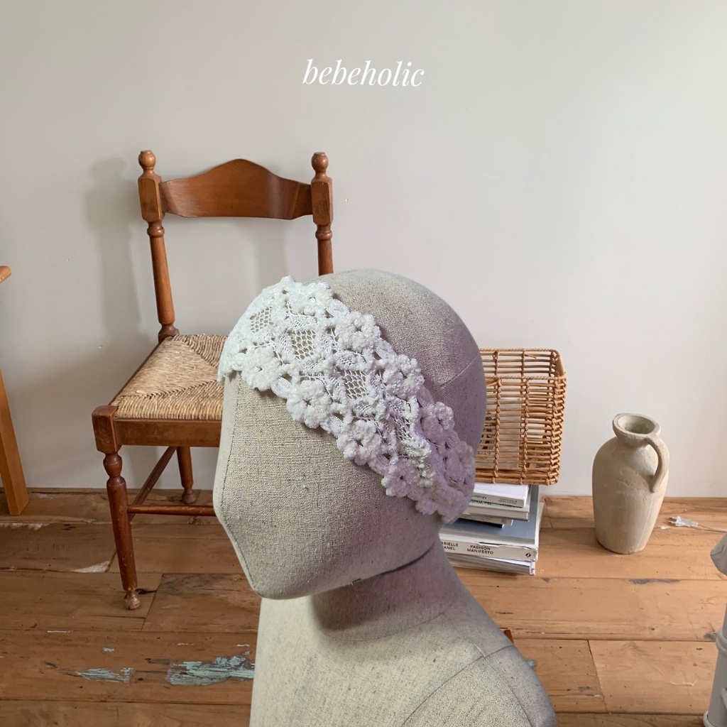 正韓秋bebeholic 嫩嬰小白花髮帶