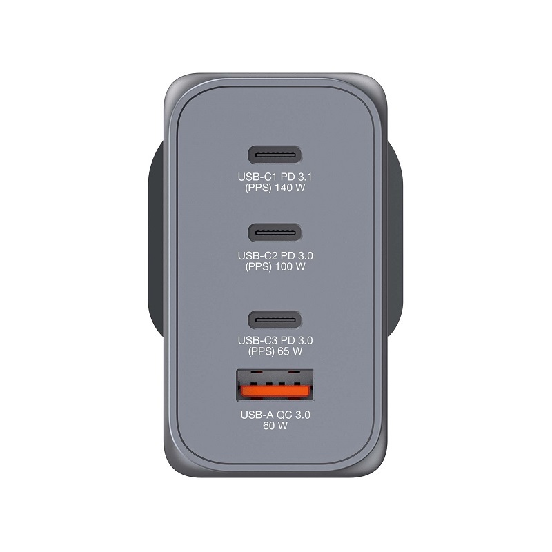 Verbatim 4 Port 240W GaN USB Charger 32211
