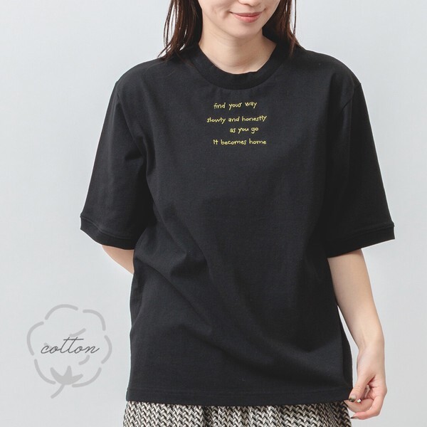 日本預訂 FINAL SALE MMO 100%棉疊穿刺繡Logo Tee