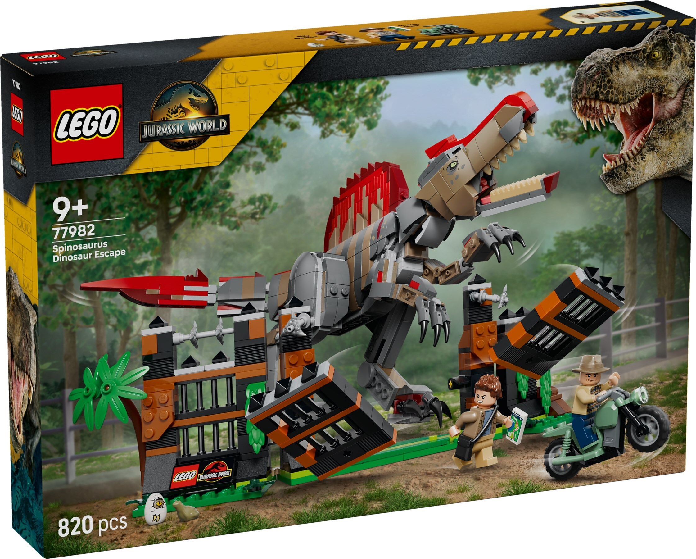 LEGO 77982 樂高積木 77982 Jurassic World 侏儸紀世界系列 - 棘龍大脫逃