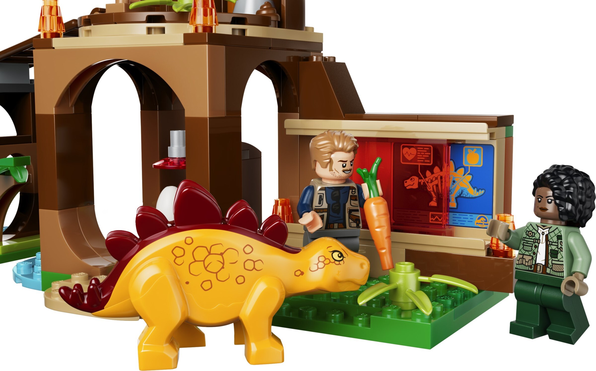 LEGO 77981 樂高積木 77981 Jurassic World 侏儸紀世界系列 - 迅猛龍、劍龍和無齒翼龍救援