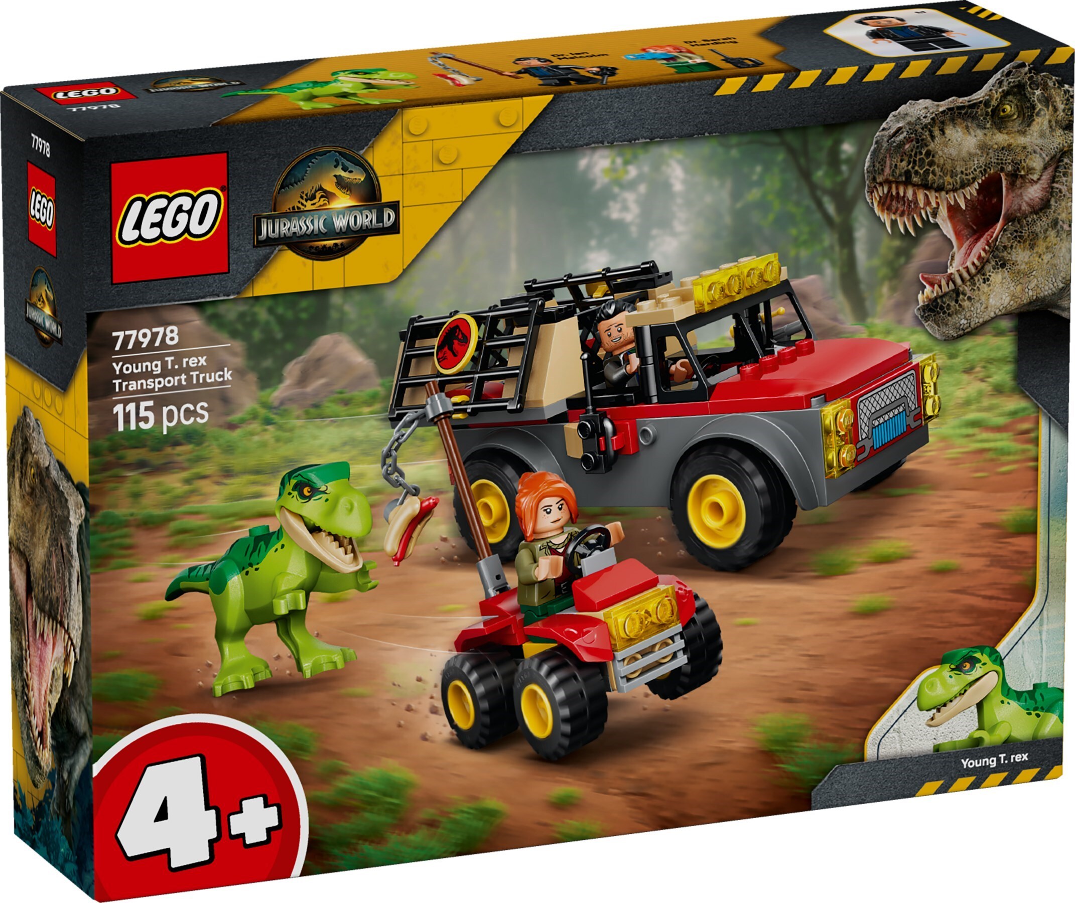 LEGO 77978 樂高積木 77978 Jurassic World 侏儸紀世界系列 - 小暴龍運輸車