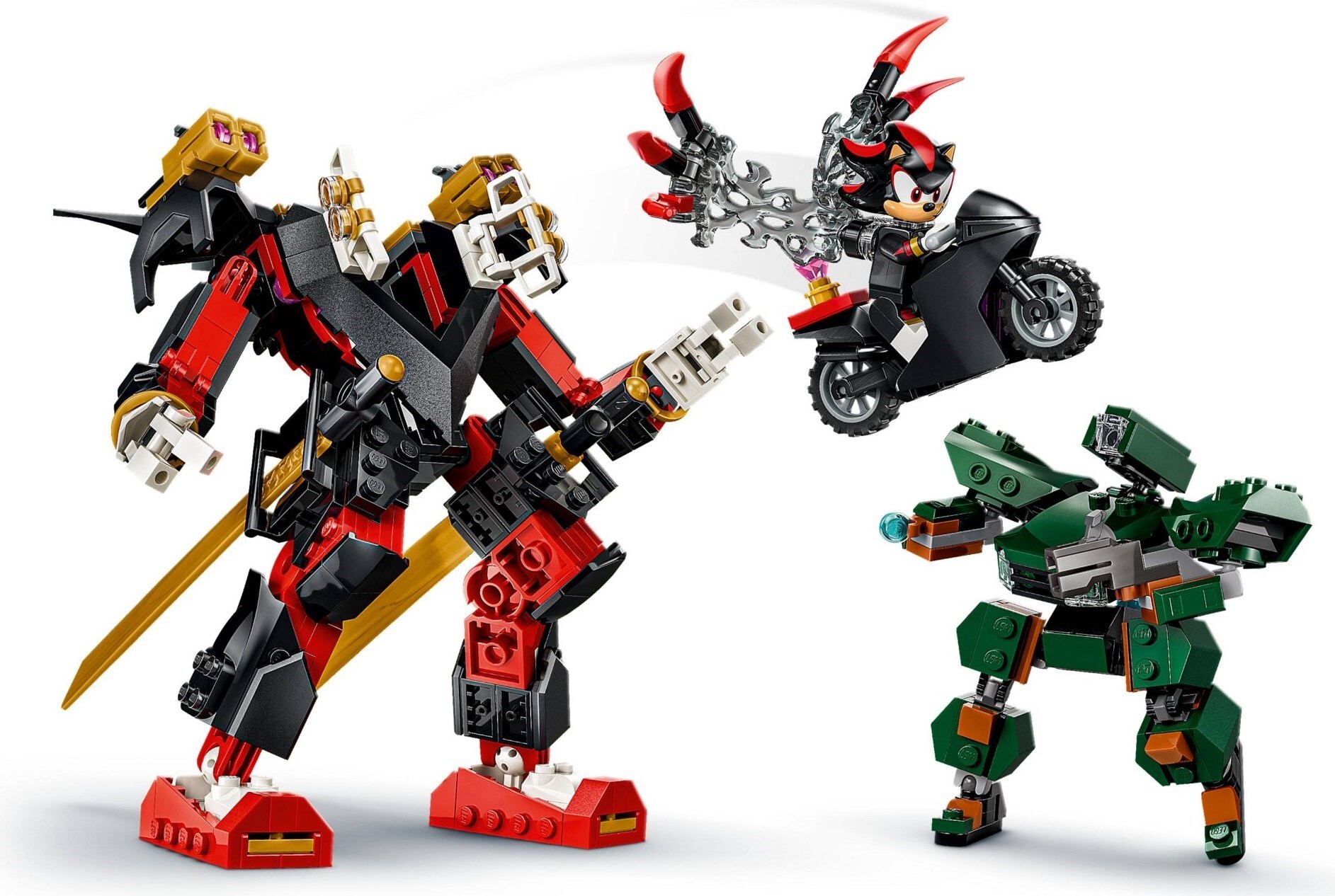 LEGO 77120 樂高積木 77120 Sonic 音速小子系列 - 夏特的機甲大戰 GUN Trooper