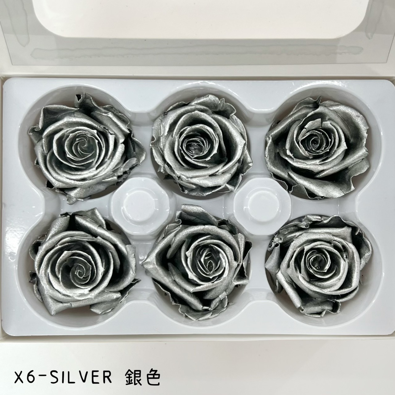 哥倫比亞 VERMEILLE-INES(X6朵) 銀色