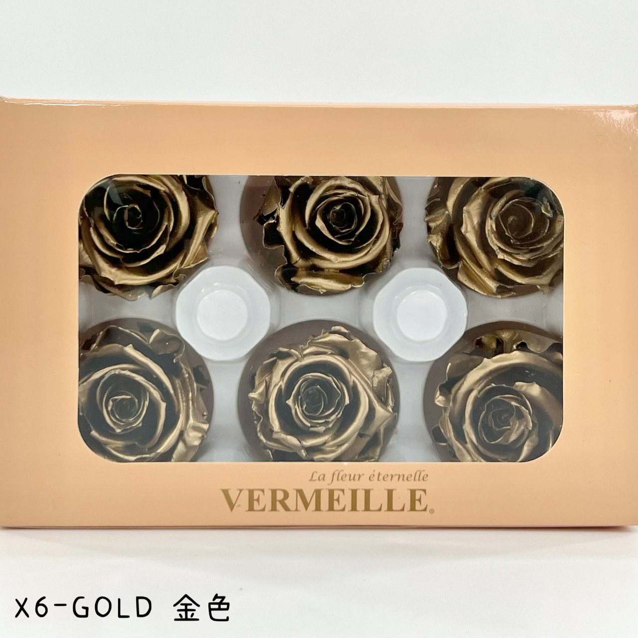 哥倫比亞 VERMEILLE-INES(X6朵) 金色