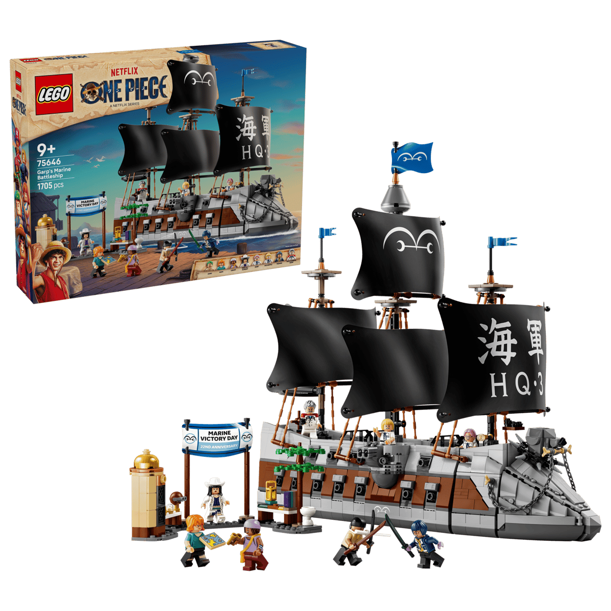 LEGO 75646 樂高積木 75646 LEGO® ONE PIECE 系列 - 卡普的海軍戰艦