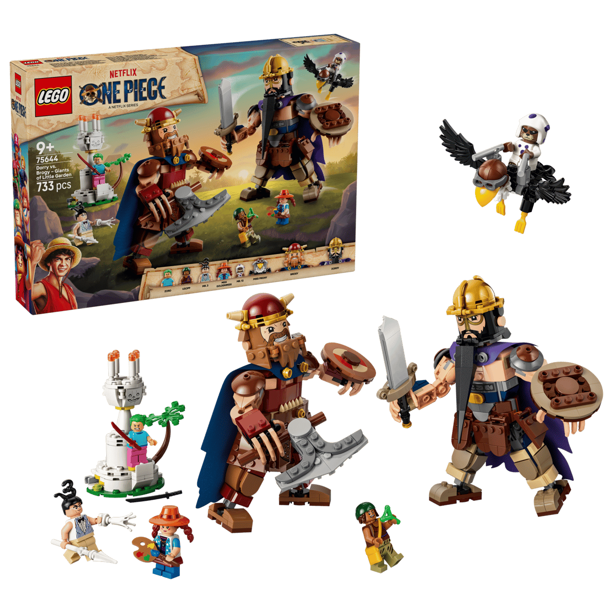 LEGO 75644 樂高積木 75644 LEGO® ONE PIECE 系列 - 多利 vs. 布洛基－小花園的巨人
