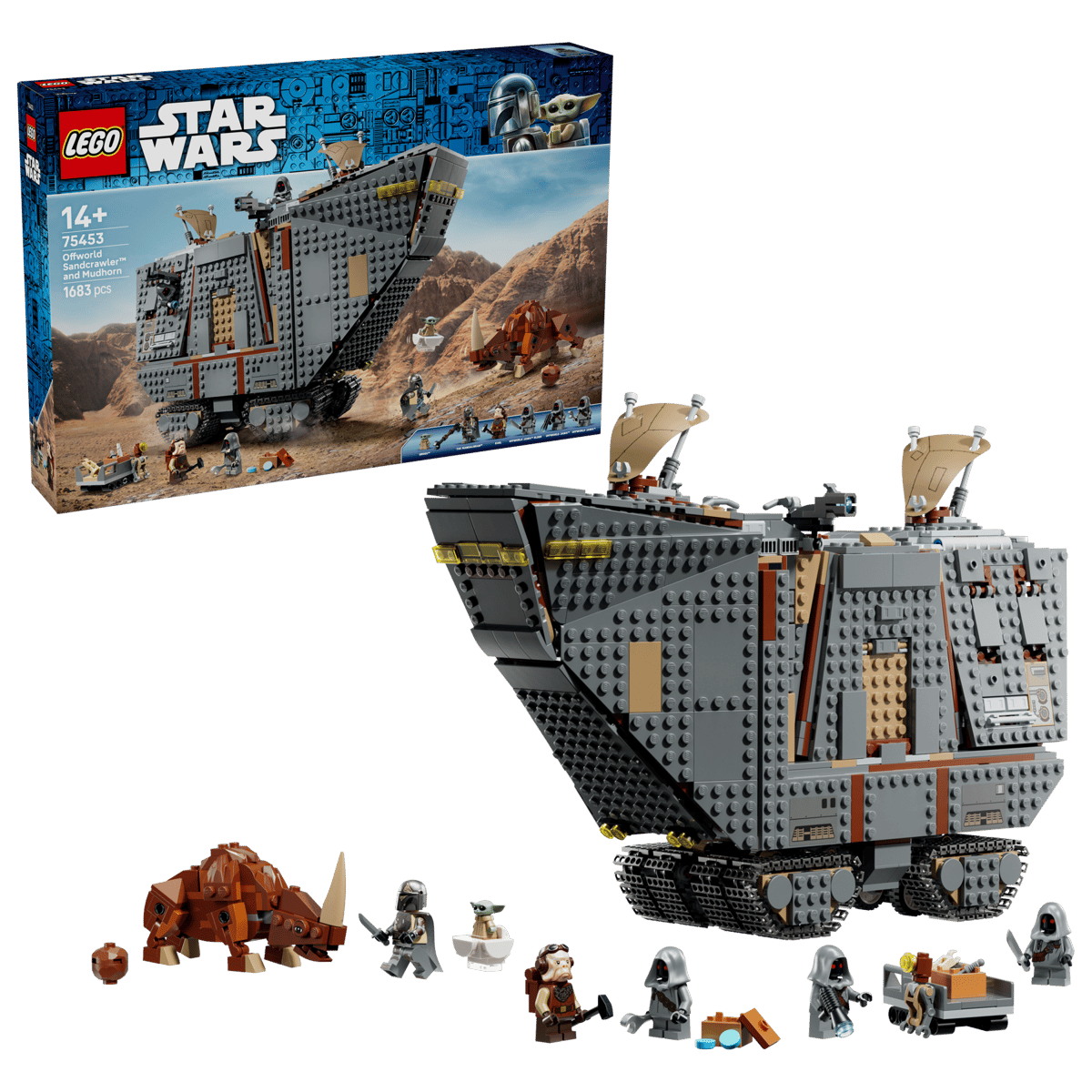 LEGO 75453 樂高積木 75453 Star Wars TM 星際大戰系列 - Offworld 沙履車和 Mudhorn