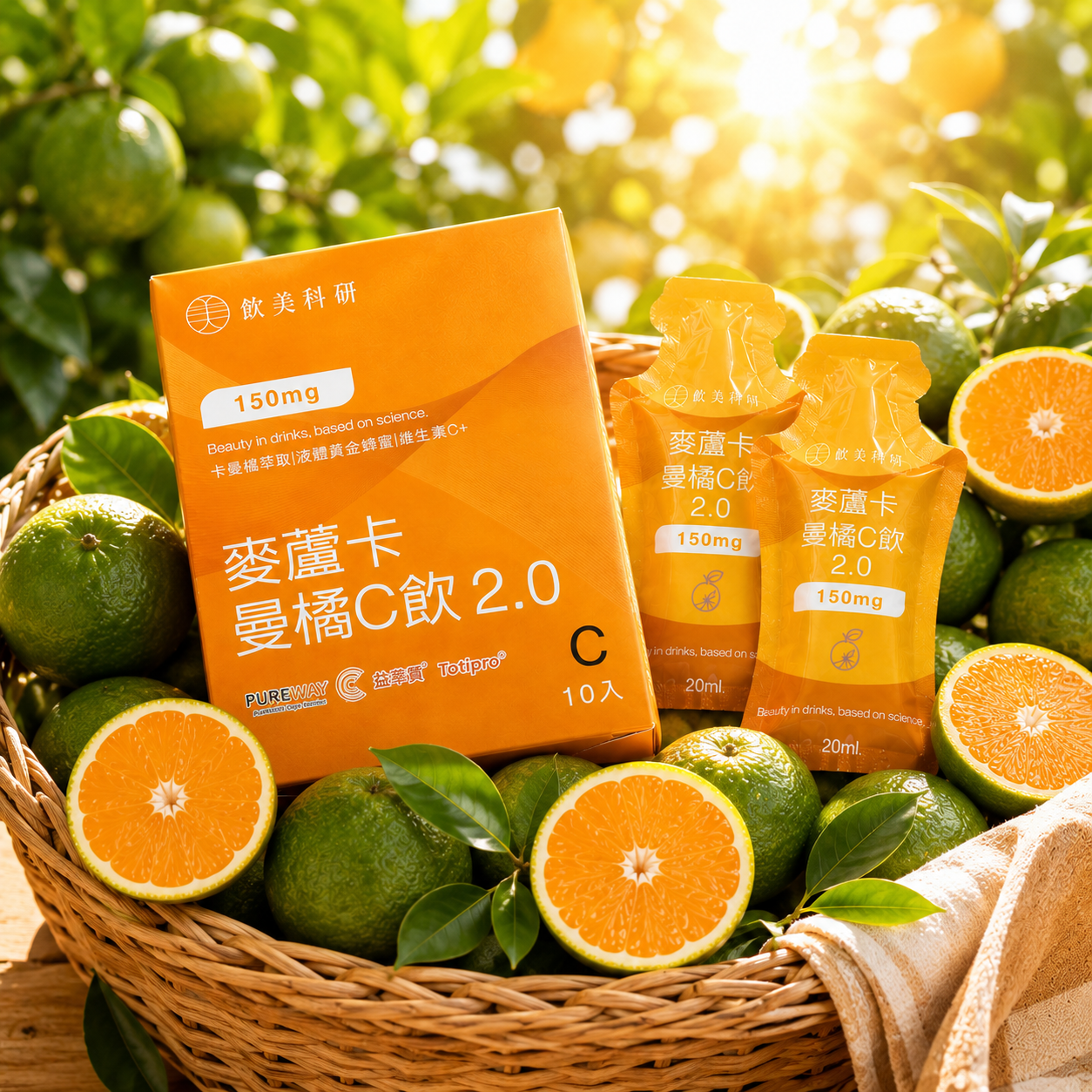 麥蘆卡曼橘C飲2.0升級版 (10包/盒)