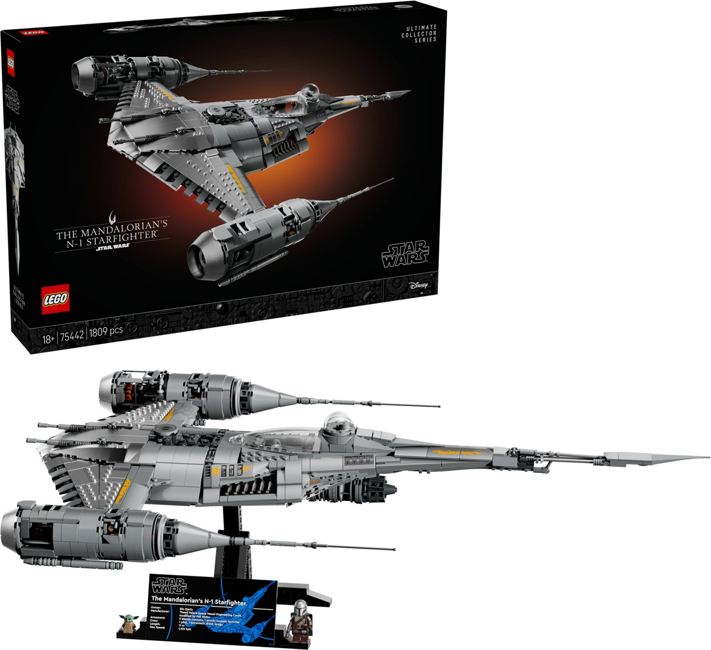 LEGO 75442 樂高積木 75442 Star Wars TM 星際大戰系列 - 曼達洛人的 N-1 星際戰機™