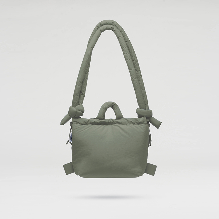 西班牙 OLEND 空氣蓬蓬四用包 小款 Compact ONA SOFT 軍綠