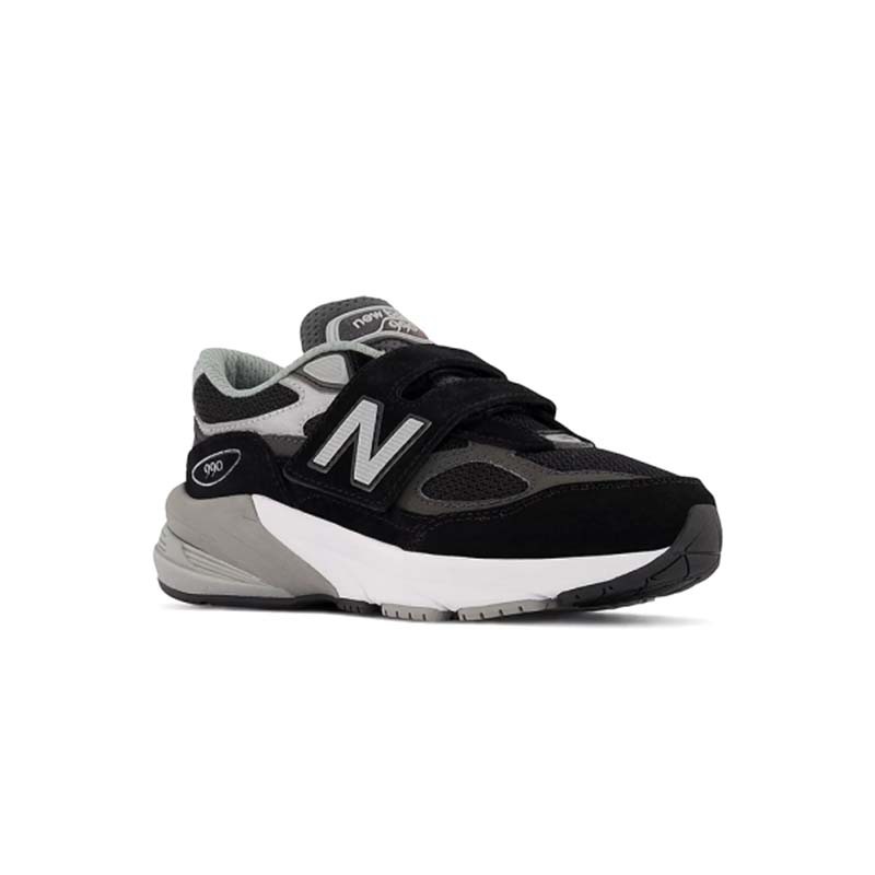 New Balance 990 PS 魔鬼氈 休閒鞋 中童 童鞋 黑色 PV990BK6 [台灣現貨]