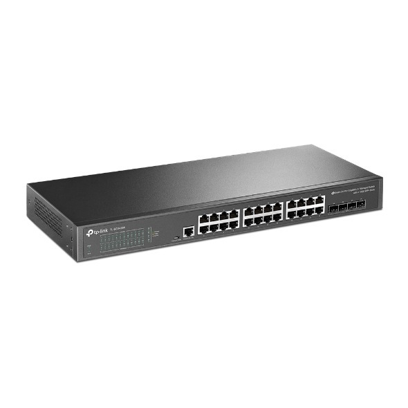 TP-Link JetStream TL-SG3428X 24-Port Gigabit L2+ 管理型交換器｜4個10GE SFP+ Slots