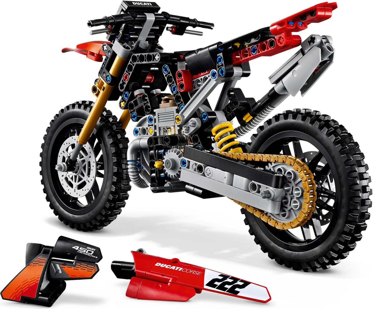 LEGO 42238 樂高積木 42238 Technic 科技系列 - Ducati Desmo450 MX Factory 摩托車