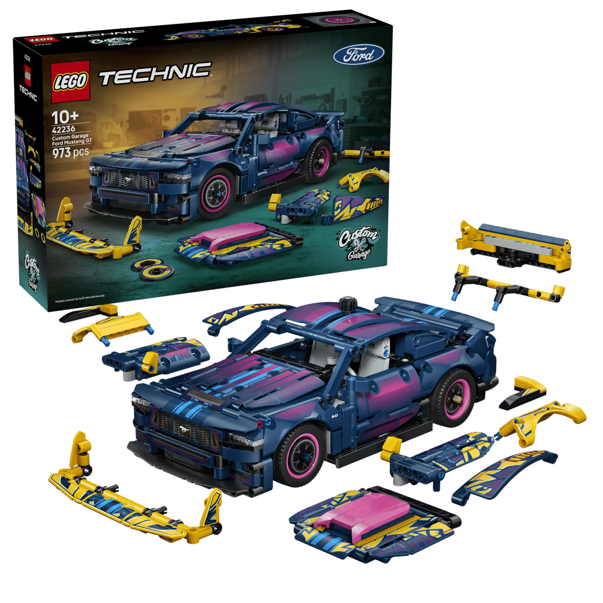 LEGO 42236 樂高積木 42236 Technic 科技系列 - 客製化改裝廠 Ford Mustang GT 汽車