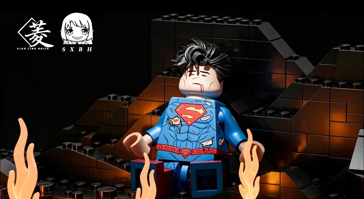【預訂】【XiaoLingBrick X SXBH Brick】超人之死
