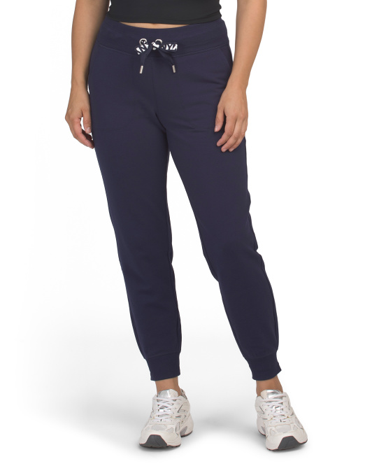 【預購】DKNY SPORT H072853 女裝束腳慢跑褲 (深紫色)