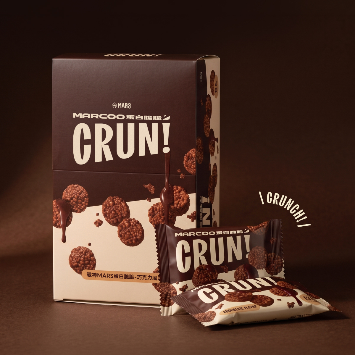 Marcoo High Protein Crun(Box of 10 Packs)