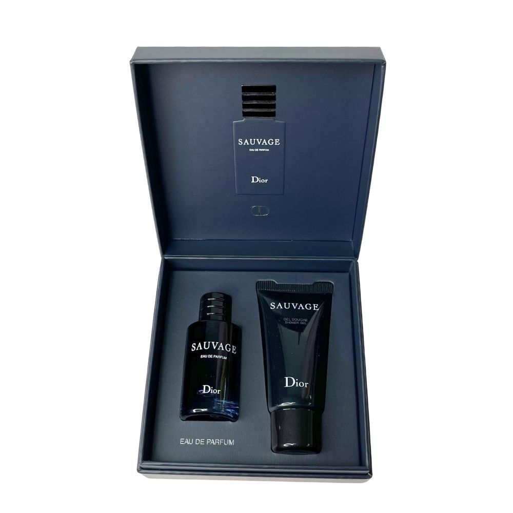 Dior 迪奧 SAUVAGE 曠野之心香氛精巧兩件禮 (香氛10ml+沐浴露20ml)-公司貨