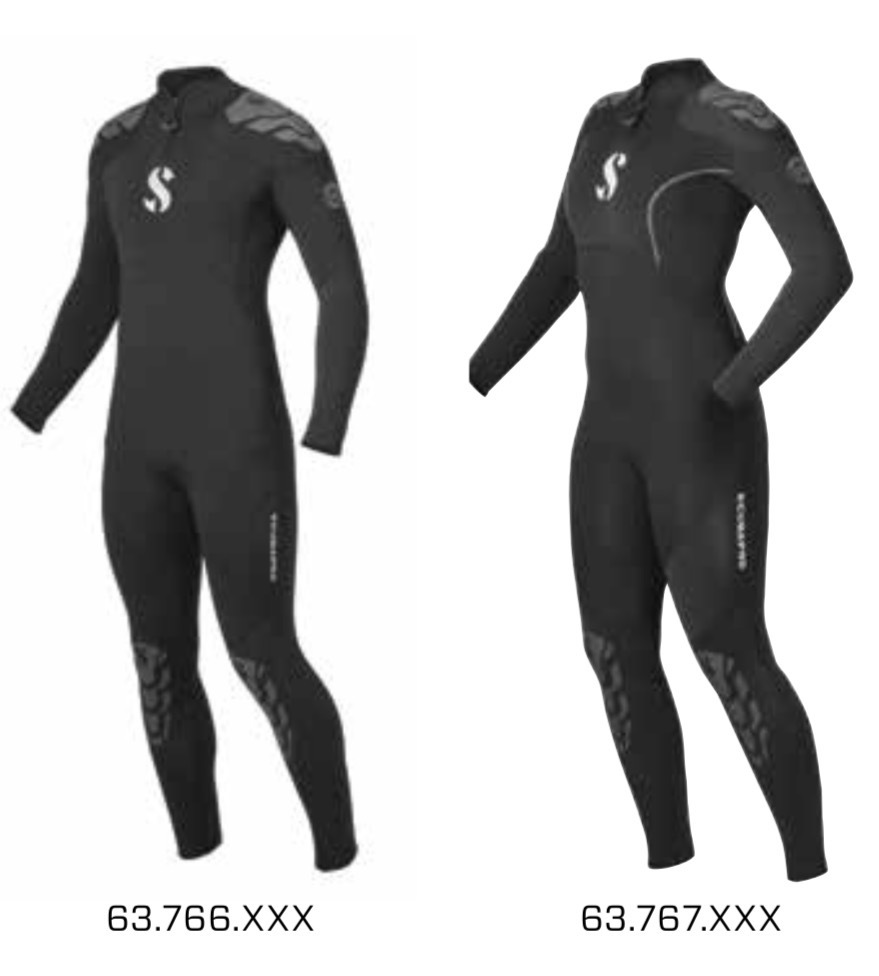 SCUBAPRO- EVERFLEX YULEX 3MM STEAMERS