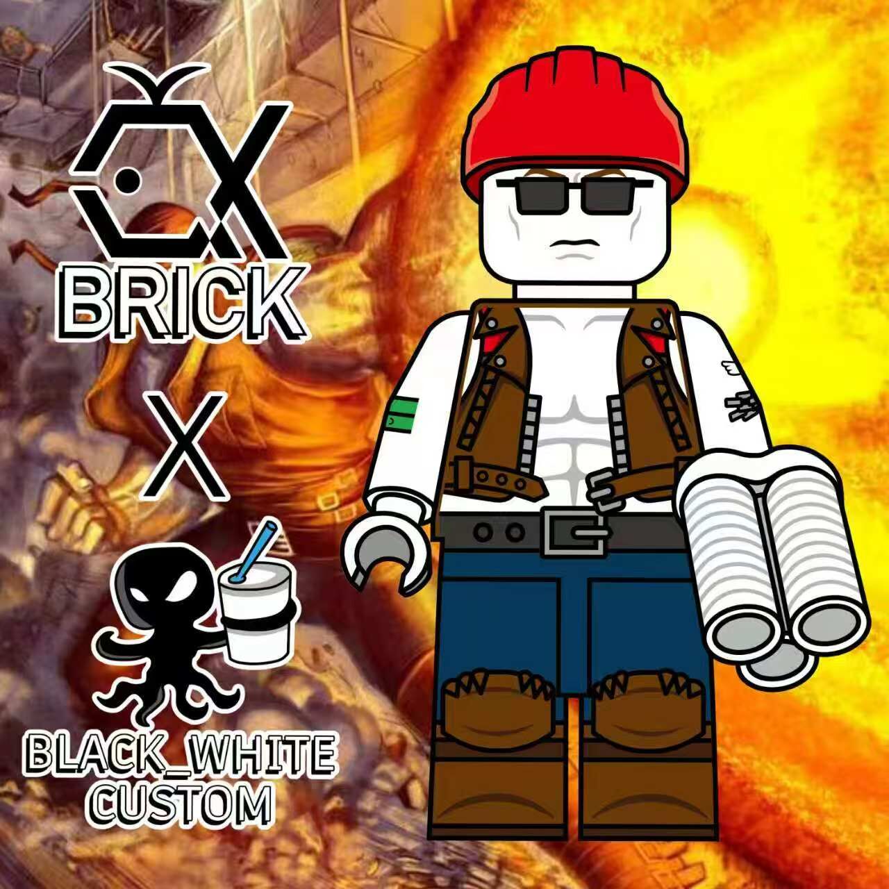 【預訂】【QX Brick x Black_White Custom】拉努姆