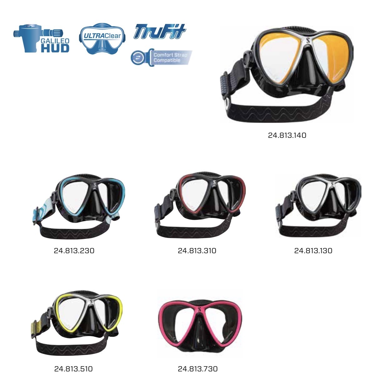 Scubapro Synergy Twin 面鏡