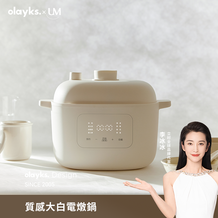 質感大白電燉鍋 OUM-ES28