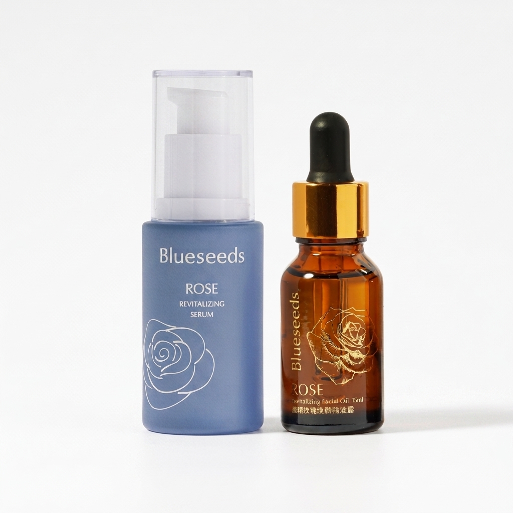 【輕奢兩步驟】玫瑰精華液30ml+精油露15ml