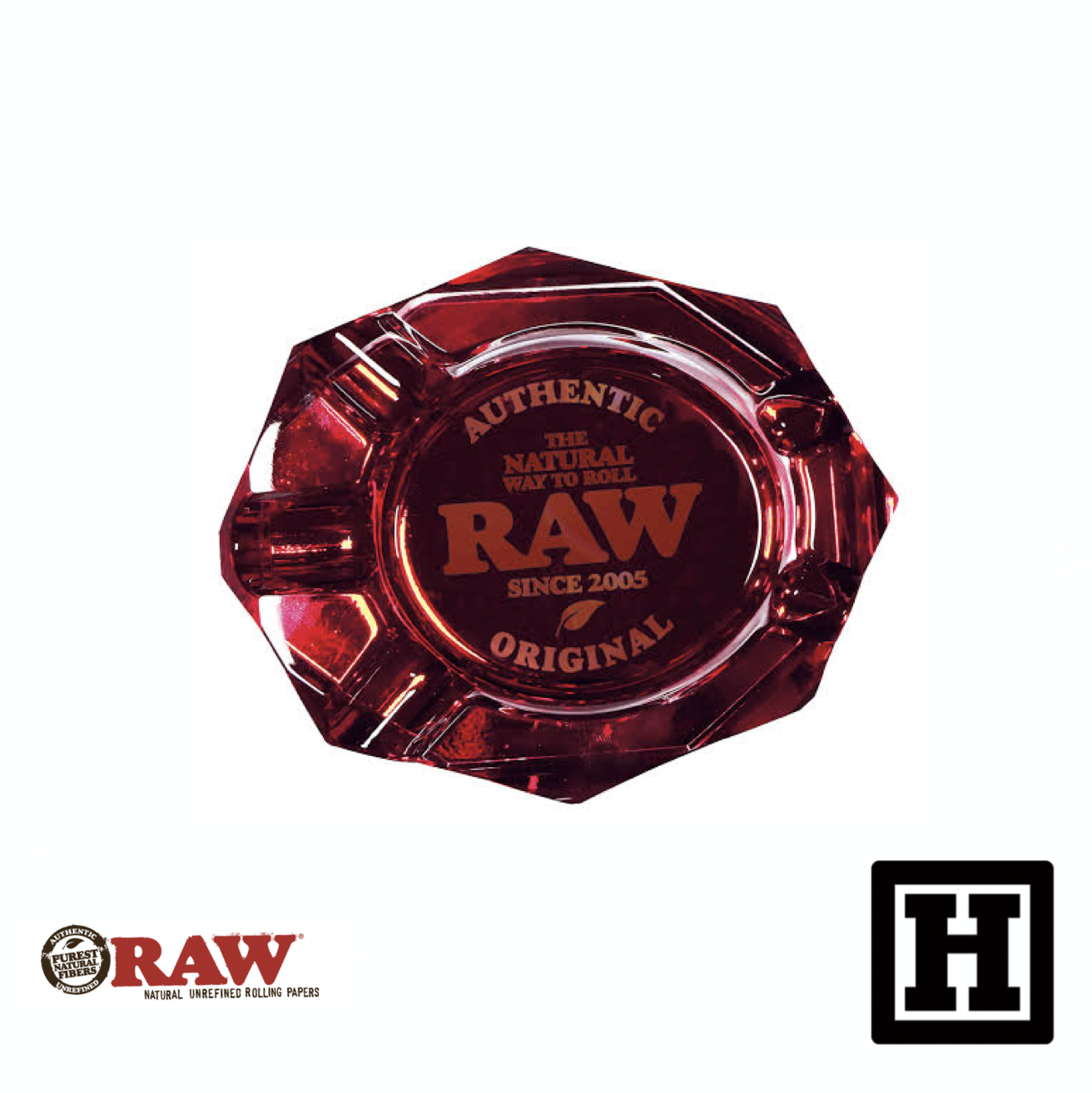 RAW Ruby Red Ashtray 紅寶石煙灰缸