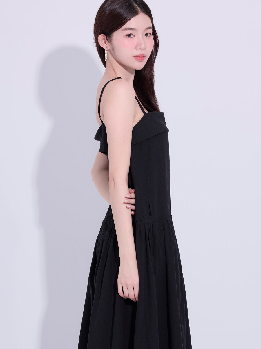 06s OH!HER 夏季細肩綁帶棉質長洋裝