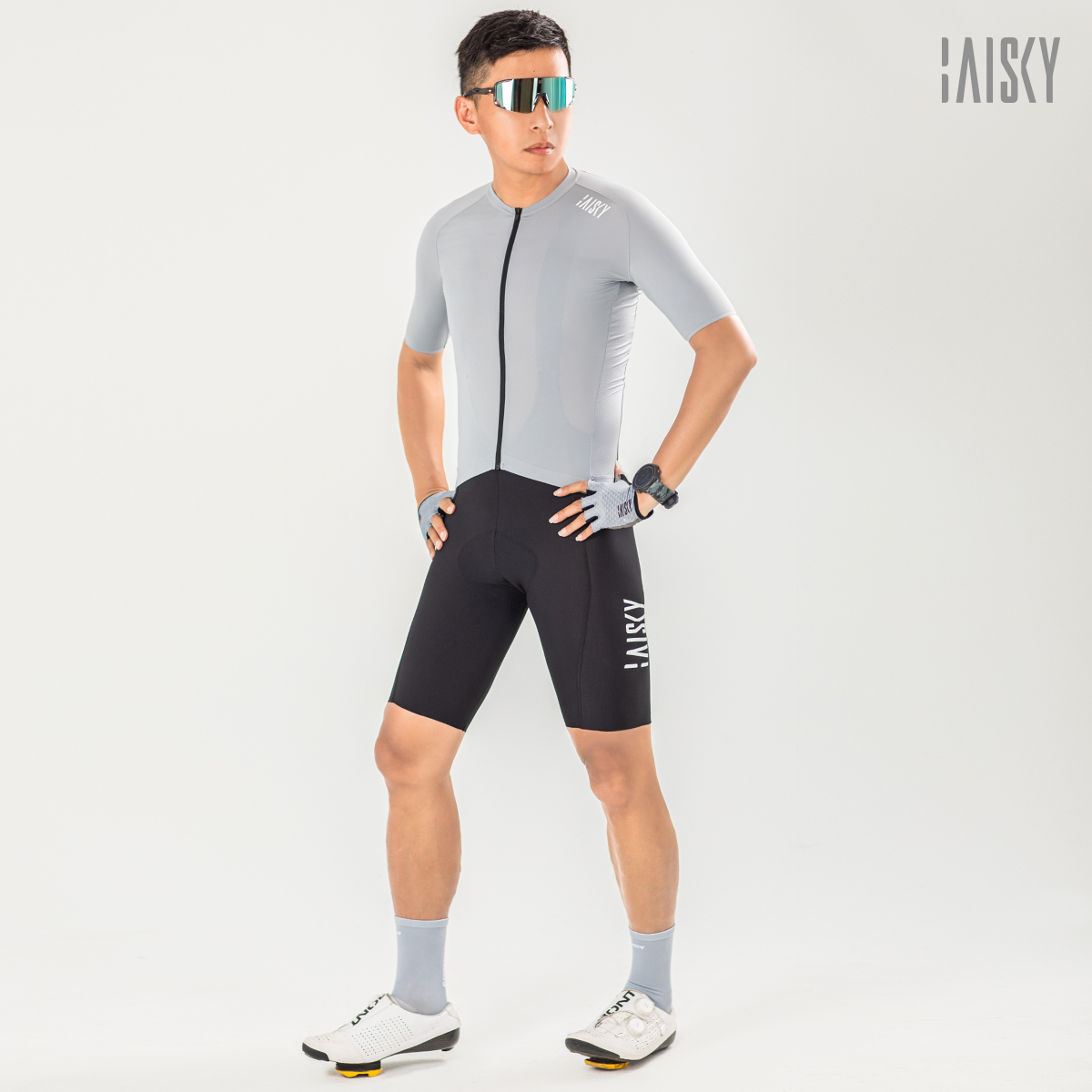 【組合商品】男女款動力灰三件組