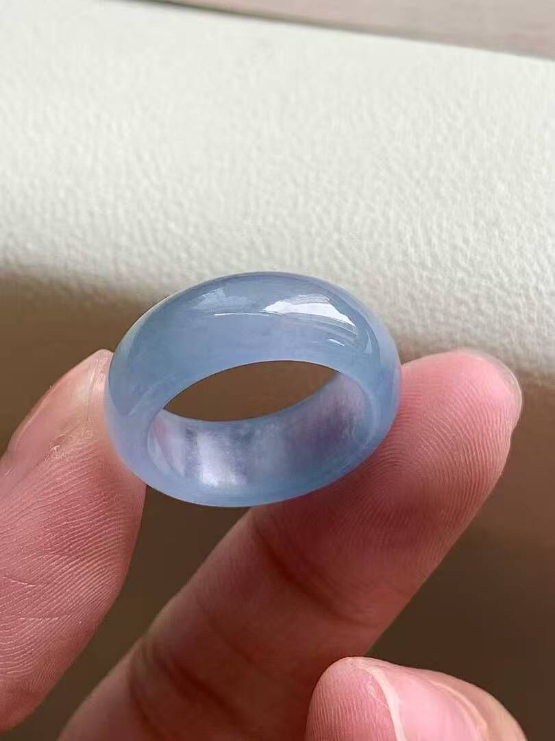 718342 翡翠紫羅蘭指環 (圈口 13號)