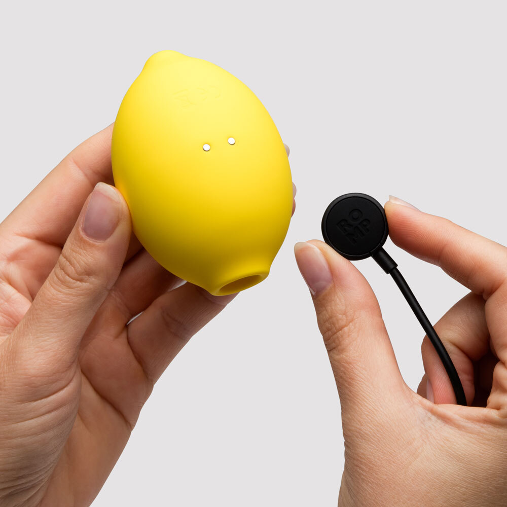 ROMP Lemon Crush Clitoral Stimulator - Yellow