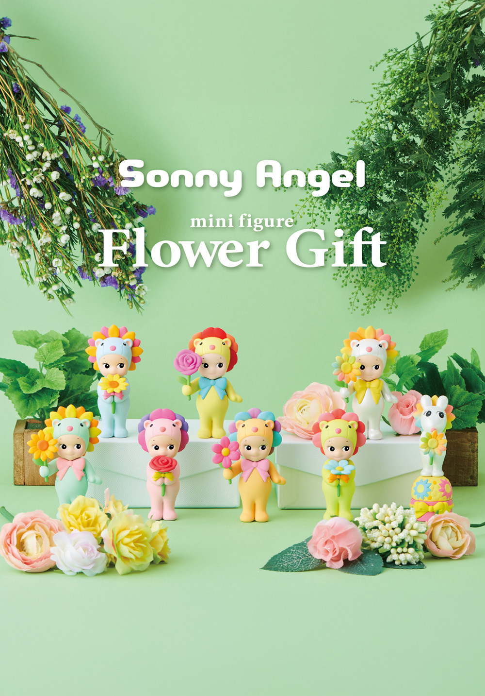Sonny Angel Mini Figure 經典生日系列3代 花的獻禮