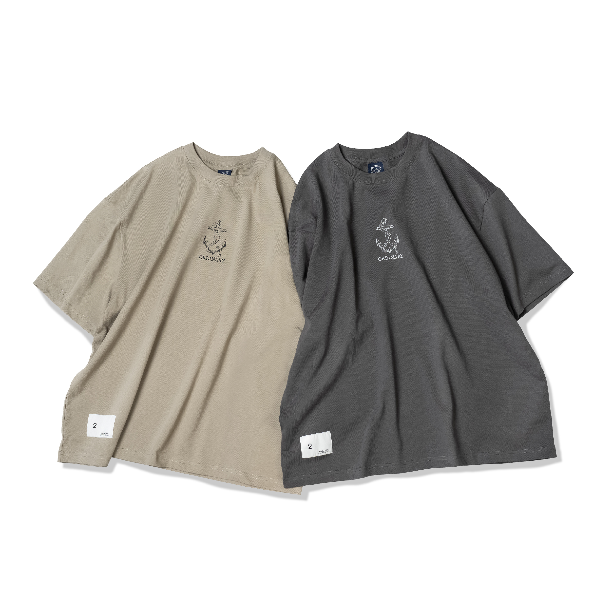 ORDINARY Sketch Whale Nautical Map Tee 素描鯨魚航海圖短TEE