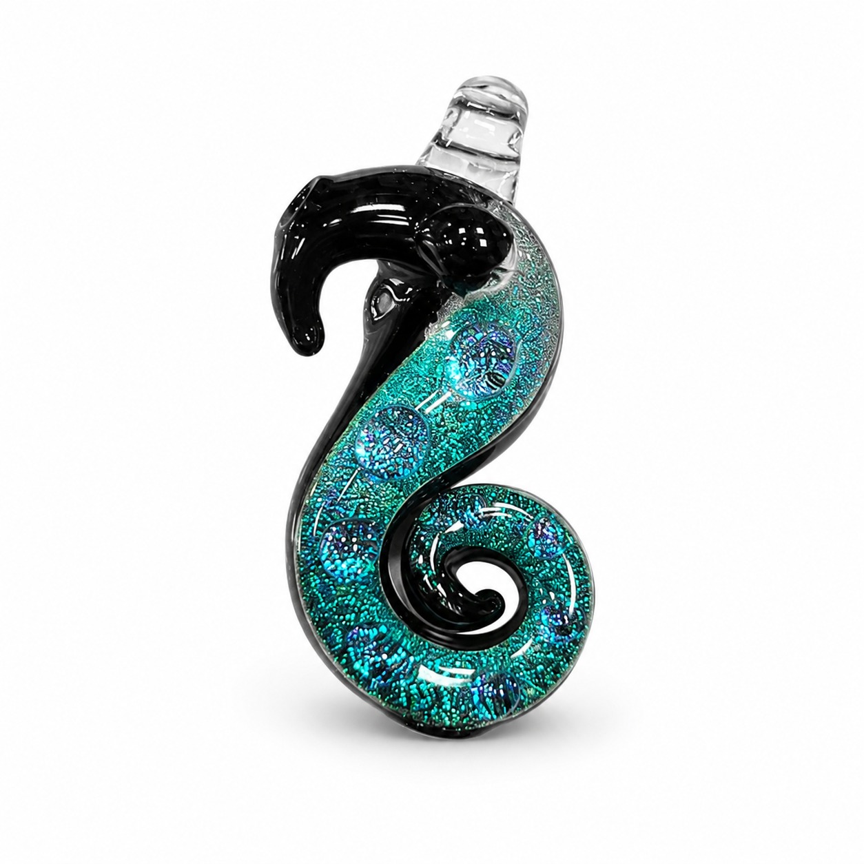 🇨🇦極光Aurora - Octo-Gem Glass Pipe 章魚寶石吊墜煙斗