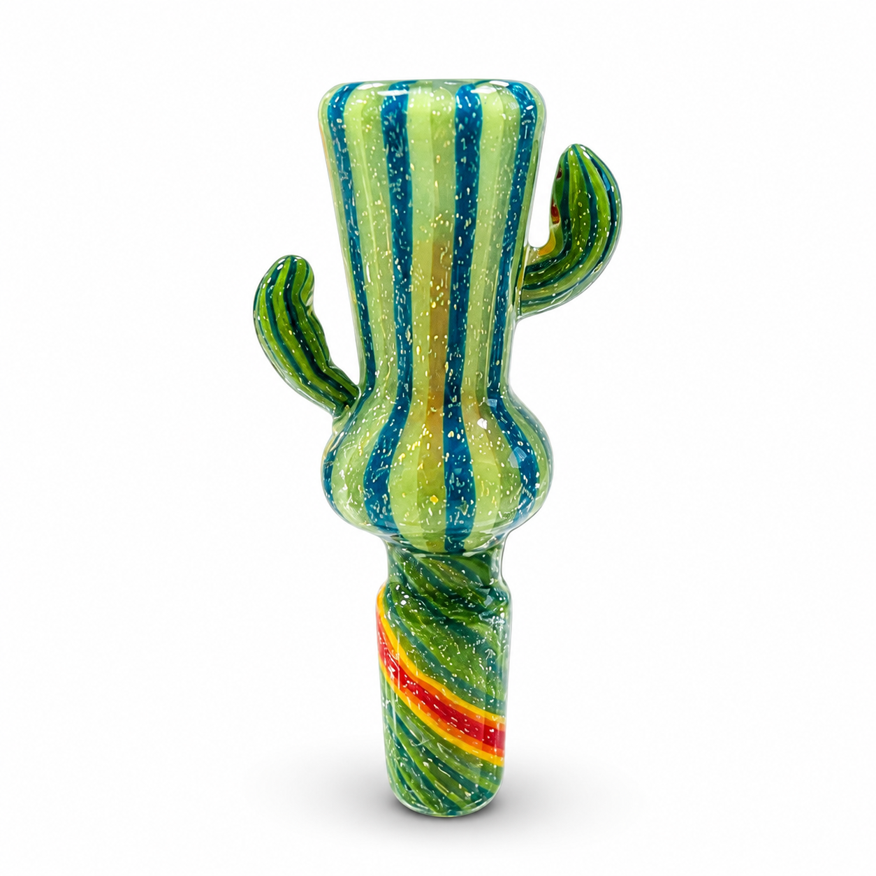 🇨🇦極光Aurora - Western Cactus Glass Bowl 西部仙人掌玻璃鍋 - 14mm