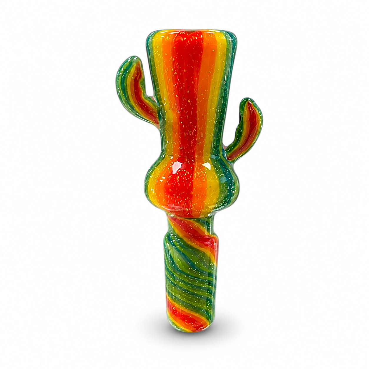 🇨🇦極光Aurora - Western Cactus Glass Bowl 西部仙人掌玻璃鍋 - 14mm