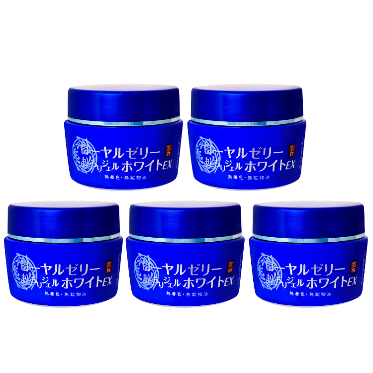 [5件套] 蜂王乳QQ潤白保濕凝露EX 6合1面霜 75g