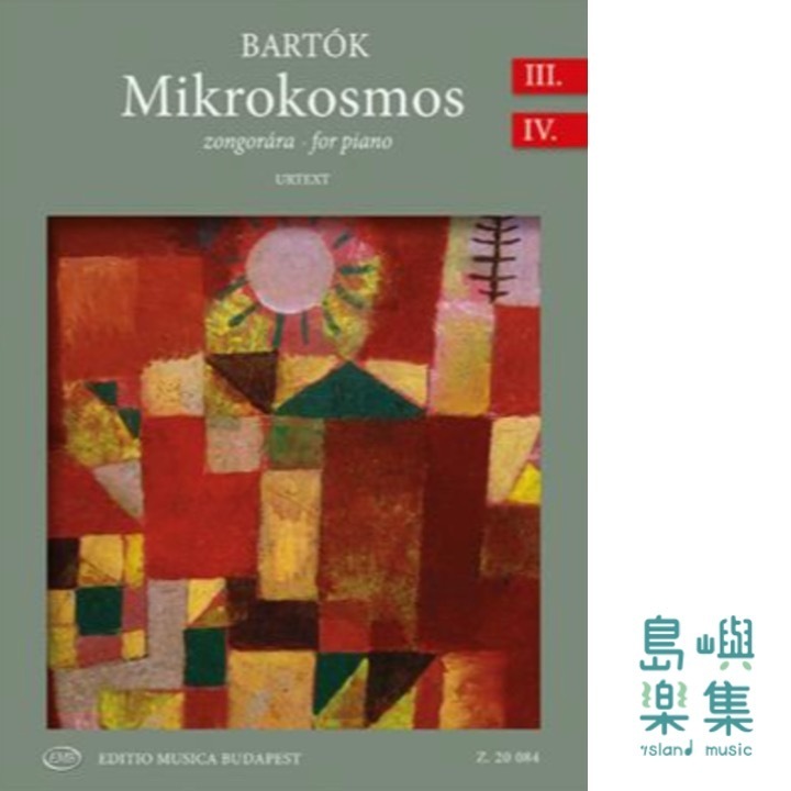 Mikrokosmos for piano Volume 3-4. BB 105