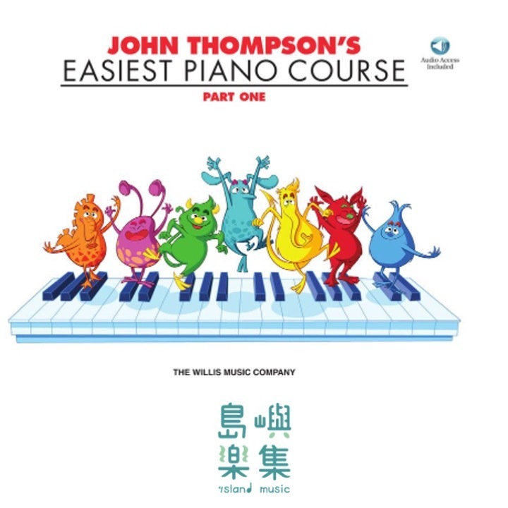 John Thompson's Easiest Piano Course – Part 1 (Book+Audio)