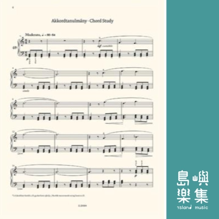 Mikrokosmos for piano Volume 3-4. BB 105